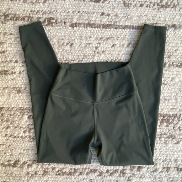 ✨Bundle Deal✨ Noli Yoga High-Waist Leggings (3) – Red/Chartreuse/Hunter, Size M - Picture 4 of 7